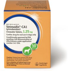 Dog heart hot sale medication vetmedin