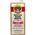Brutus Broth Pork Flavored Grain-Free Bone Broth Dog Food Topping, 32-oz