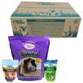 Branded Pack - Sweet Meadow Farm Timothy Hay Small Pet Food, Guinea Pig Food, Freeze Dried Treats, Dried Papaya Treats