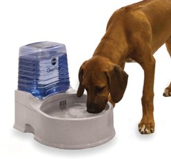 K&H Pet Products CleanFlow Filtered Water Dog Bowl, Large, 2 gallon bowl, 1.5 gallon Reservoir