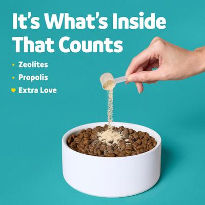 Show full view: Vibeful Dental Health Powder Supplement for Dogs & Cats, 60g slide 6 of 10