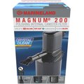 Marineland Magnum 200 Polishing Internal Canister Filter, Black, 60-gal