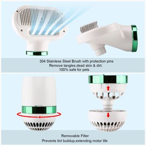 Ownpets 3 in 1 Pet Hair Portable Grooming Blower