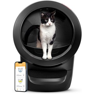 Litter-Robot 4 Automatic Self-Cleaning Cat Litter Box, Black