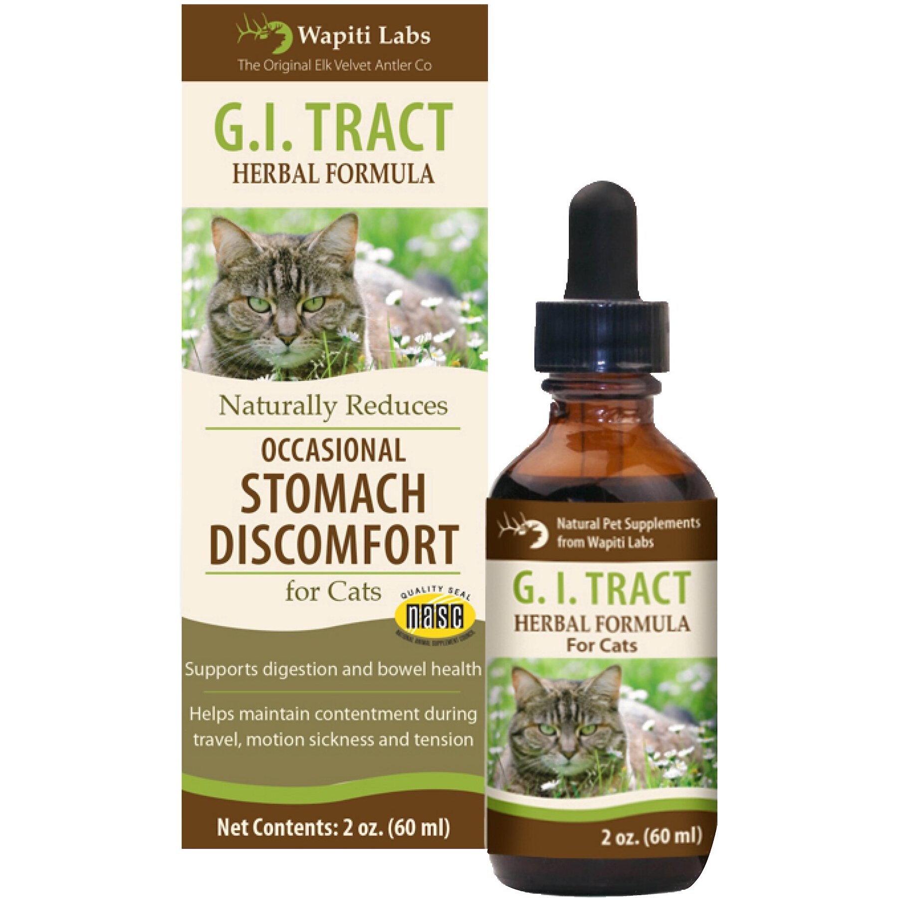WAPITI LABS G.I. Tract Homeopathic Medicine for Digestive Issues for