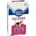 Natural Balance Fat Dogs Chicken & Salmon Formula Low Calorie Dry Dog Food, 28-lb bag