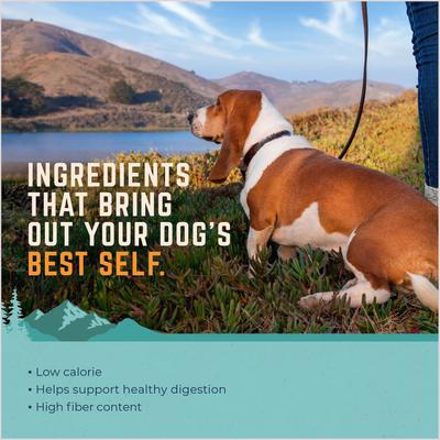 Show full view: Natural Balance Fat Dogs Chicken & Salmon Formula Low Calorie Dry Dog Food, 28-lb bag slide 5 of 10