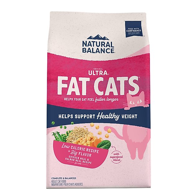 NATURAL BALANCE Fat Cats with Chicken Meal, Salmon Meal, Garbanzo Beans
