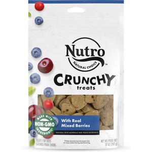 Nutro Crunchy with Real Mixed Berries Dog Treats, 10-oz bag