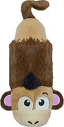 Petstages Monkey Stuffing-Free Squeaky Dog Plush Toy