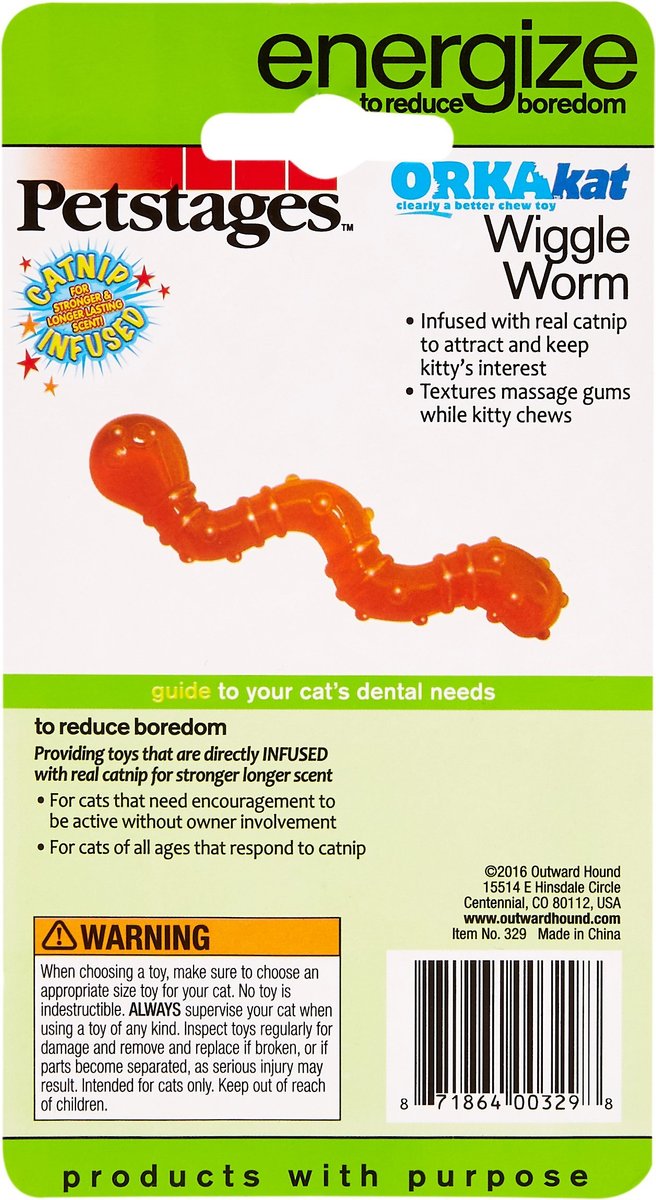 Petstages hotsell wiggle worm