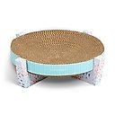Petstages Easy Life Scratch, Snuggle & Rest Cat Scratcher Toy with Catnip