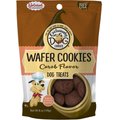 Exclusively Dog Wafer Cookies Carob Flavor Dog Treats, 6-oz bag