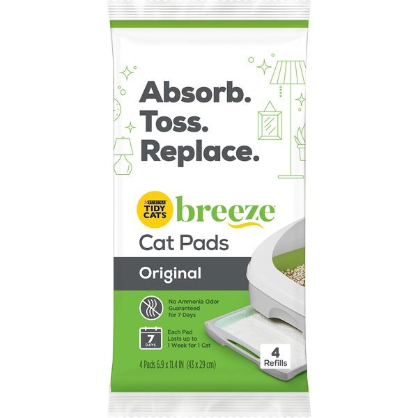 Discontinued TIDY CATS Breeze Litter System Cat Pads, 4 pack