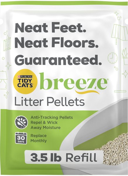 Tidy Cats Breeze Cat Litter Pellets Refill, 3.5-lb bag slide 1 of 12