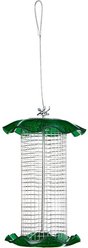 Birds Choice Forever Sunflower with Stainless Steel Screen Bird Feeder, Green, Small