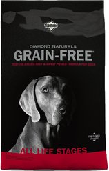 Diamond Naturals Grain-Free Beef & Sweet Potato Formula Dry Dog Food, 28-lb bag