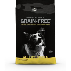 Diamond Naturals Grain-Free Chicken & Sweet Potato Formula Dry Dog Food, 14-lb bag
