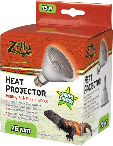 Zilla Heat Reptile Heat Projector, 75 Watt slide 1 of 6