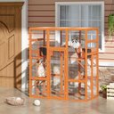 Coziwow Outdoor Cat Cage Playpen, Large