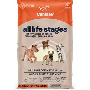 CANIDAE All Life Stages Chicken, Turkey & Lamb Formula Dry Dog Food, 27-lb bag
