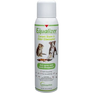 Vetoquinol Equalizer Dog, Cat & Small Pet Stain Remover, 20-oz bottle
