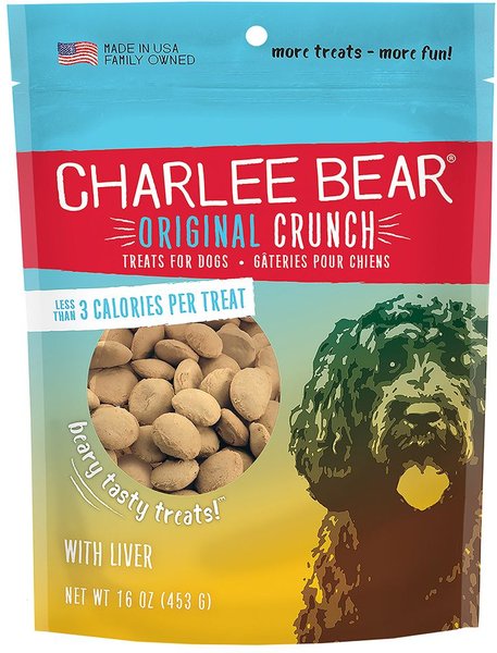 Charlee Bear Liver Flavor Dog Treats, 16-oz bag slide 1 of 9