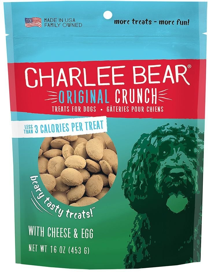 Charlee Bear Cheese & Egg Flavor Dog Treats