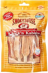 Smokehouse Kabobs with Chicken Dog Treats, 4-oz bag