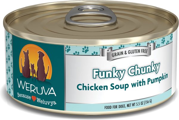 weruva funky chunky dog food