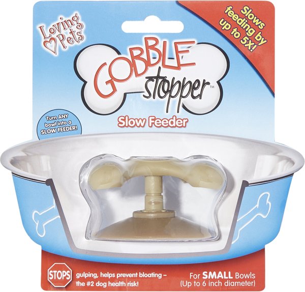 Discontinued LOVING PETS Gobble Stopper Slow Feeder Up To 6 In   62387 MAIN. AC SL600 V1526503936  