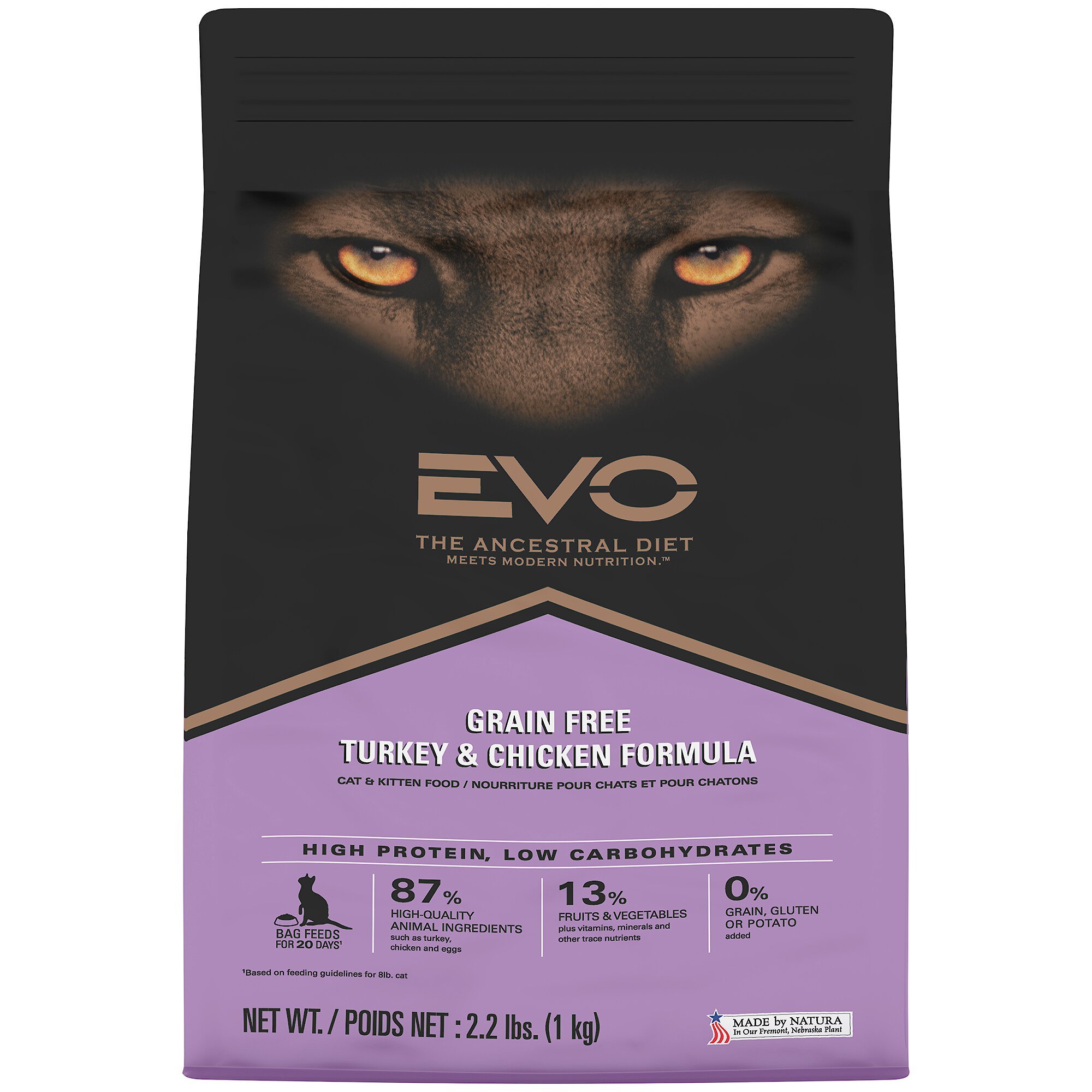 Evo cat hot sale food replacement