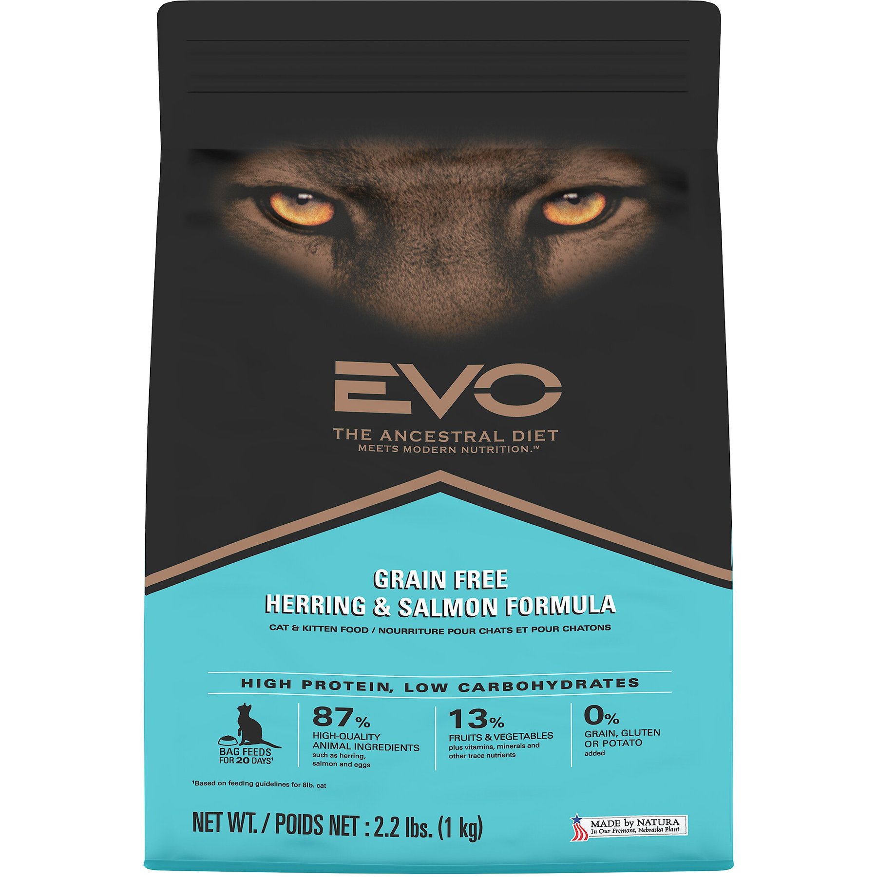 Evo cat sale food ingredients