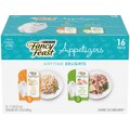 Fancy Feast Appetizers Variety Pack Grain-Free Wet Cat Food, 1.1-oz tray, case of 16