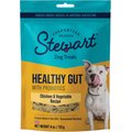 Stewart Healthy Gut Chicken & Vegetables Recipe Grain-Free Freeze-Dried Dog Treats, 4-oz pouch