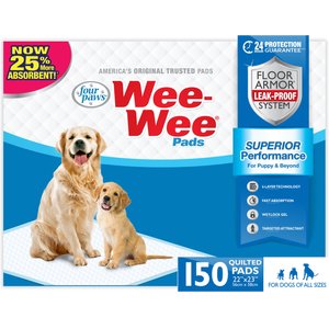 Chewy 2025 potty pads