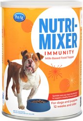 PetAg Nutri-Mixer Immunity Dog Food Topper, 12-oz jar