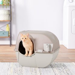 Omega Paw 'Roll 'n Clean Self Cleaning Litter Box, Large