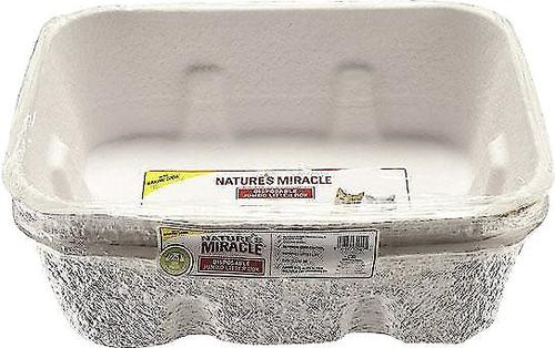 Show full view: Nature's Miracle Disposable Cat Litter Box, Jumbo, 2 count slide 2 of 5