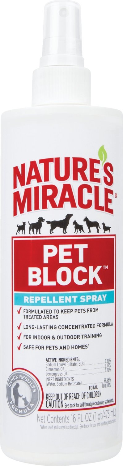 Nature's Miracle Pet Block Repellent Spray