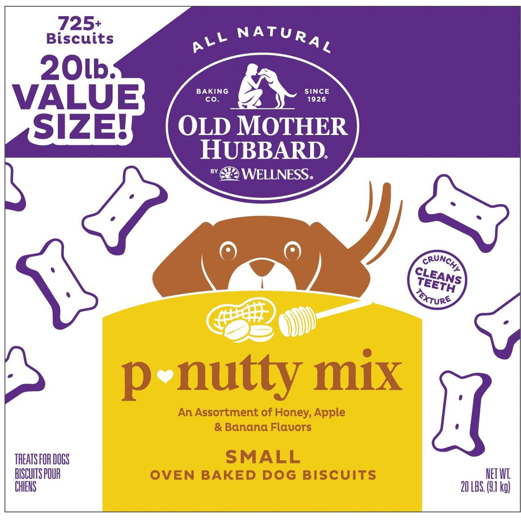 Old mother hubbard peanut butter dog treats best sale