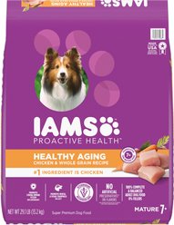 Iams Healthy Aging Mature 7+ Adult Real Chicken Dry Dog Food