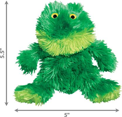 Show full view: KONG Plush Frog Dog Toy, Small slide 4 of 7