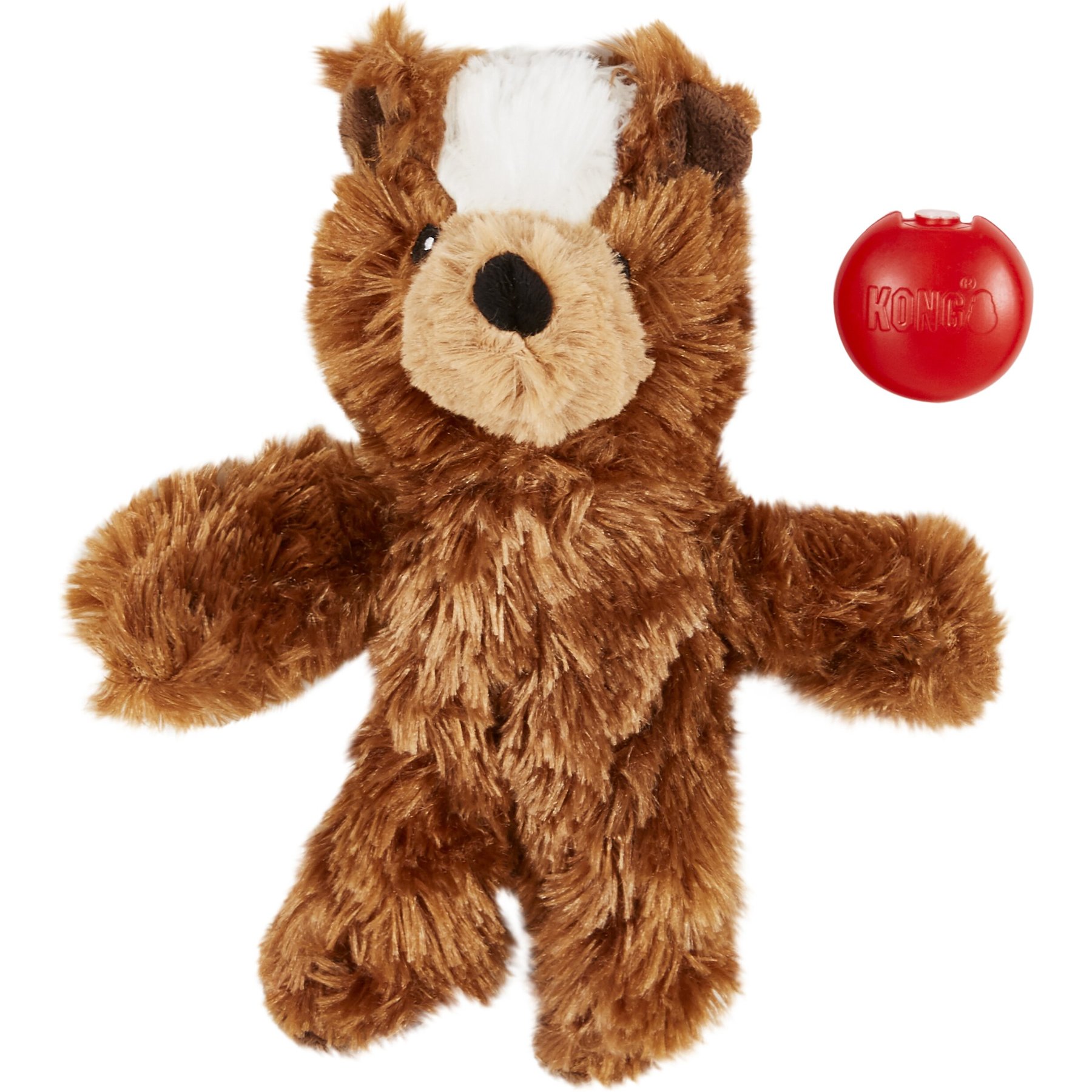 KONG Plush Teddy Bear Dog Toy X Small Chewy