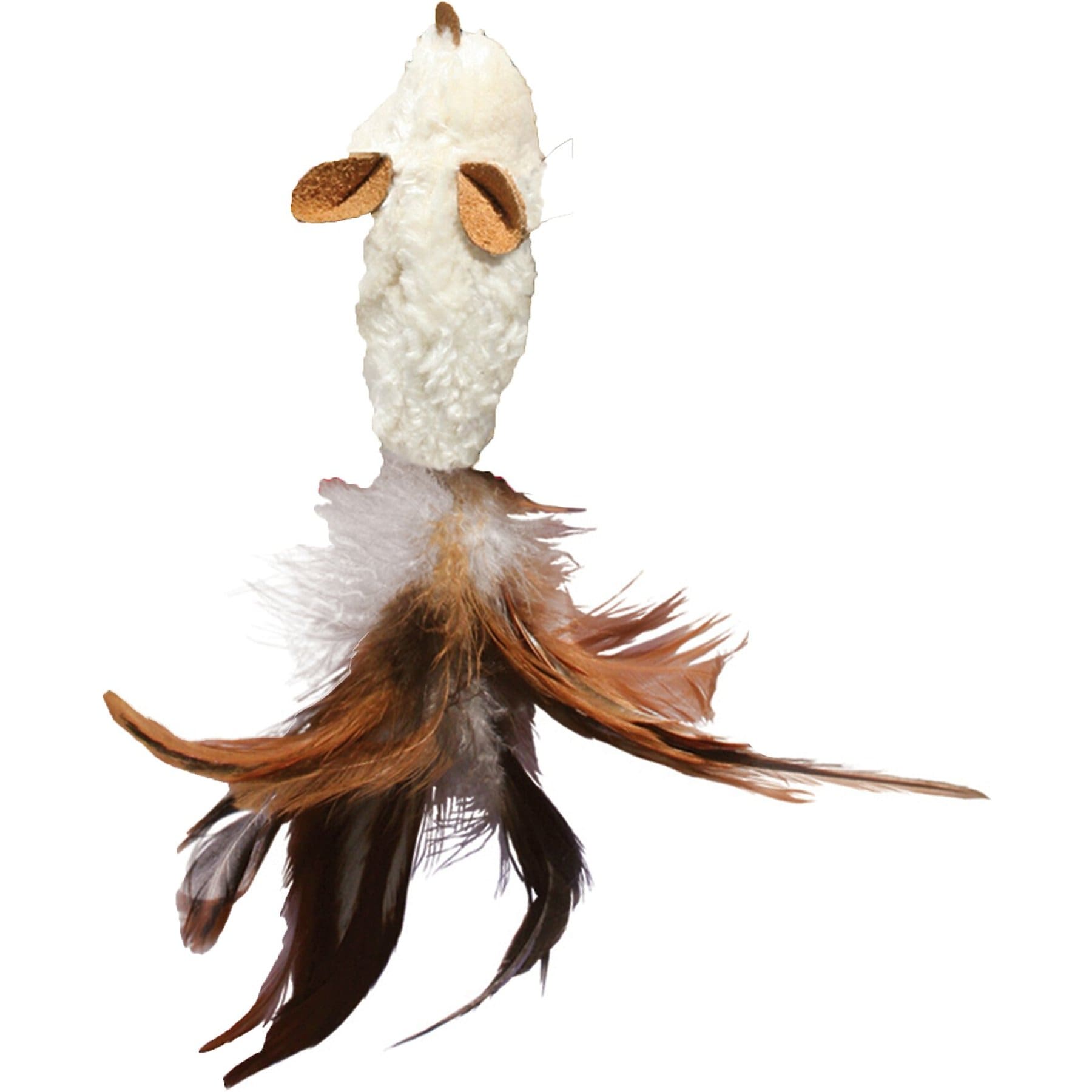 KONG Refillable Feather Mouse Catnip Cat Toy