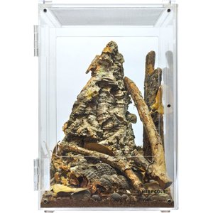 HerpCult Acrylic Front-Opening Reptile Enclosure, 3.3-gal