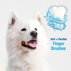 Nylabone Advanced Oral Care Finger Dog Brush, 2 count