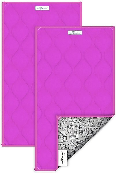 Paw Inspired Guinea Pig Fleece Cage Liners & Bedding, 2 count, Pink slide 1 of 7