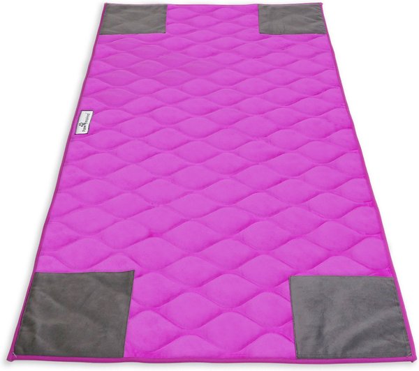Paw Inspired PopCorner Washable Fleece Guinea Pig Cage Liners & Bedding, C&C 2x4, Pink slide 1 of 7