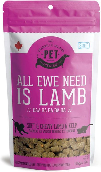 The Granville Island Pet Treatery All Ewe Need is Lamb Soft Chew Treats, 6.17-oz bag slide 1 of 3